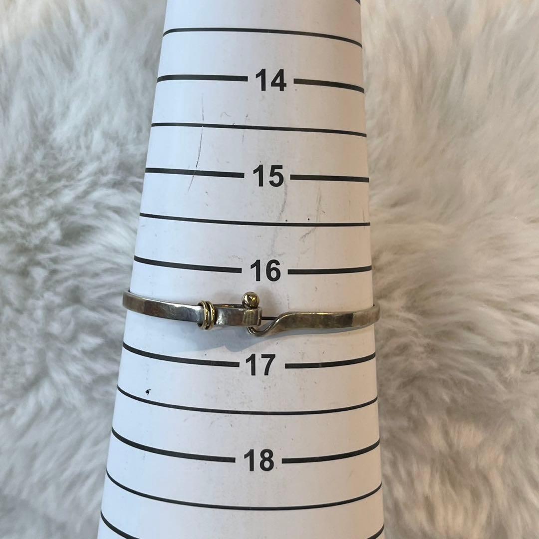 Tiffany & Co. シルバー　925 750 バングル　フックアンドアイ
