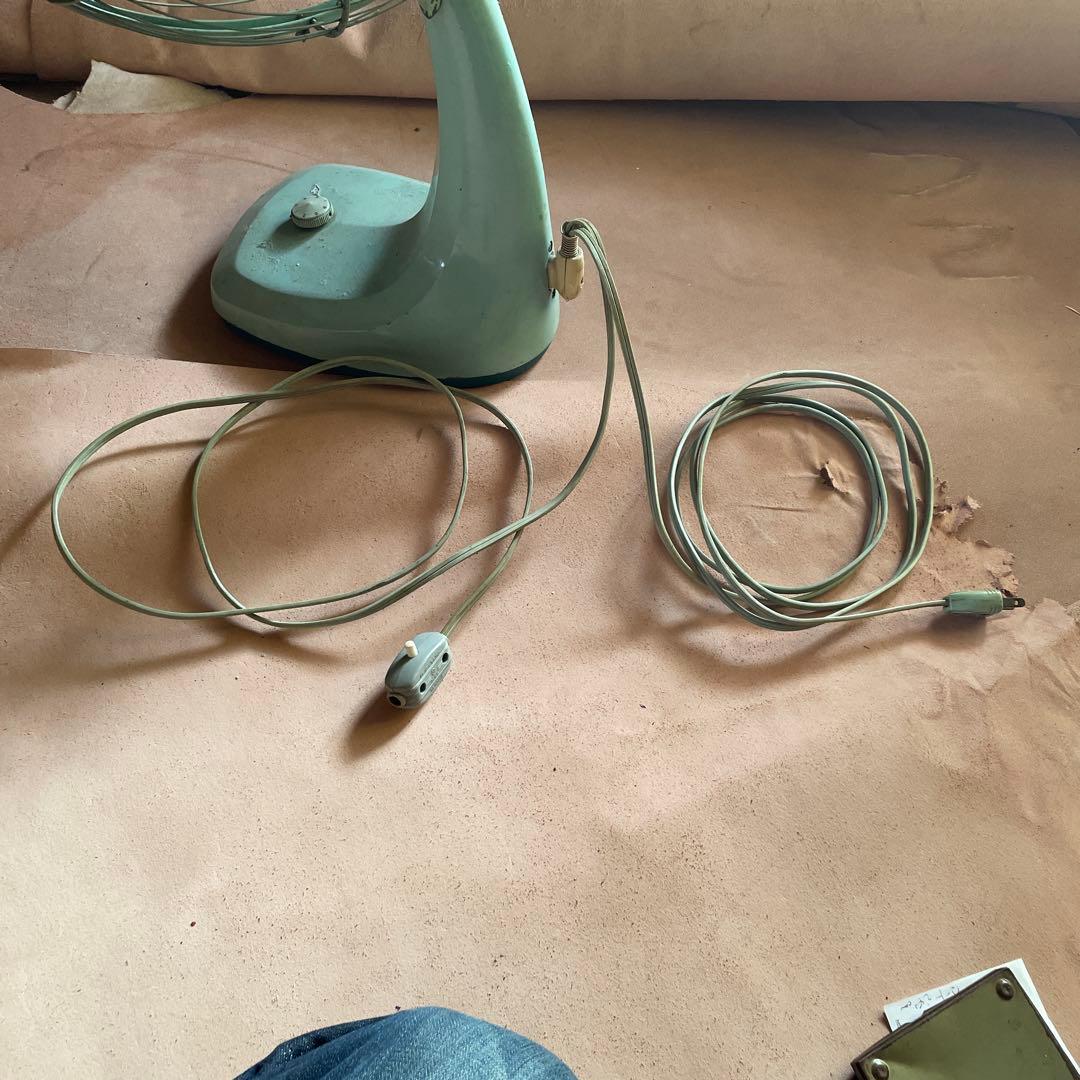 大きな三菱アンティーク扇風機