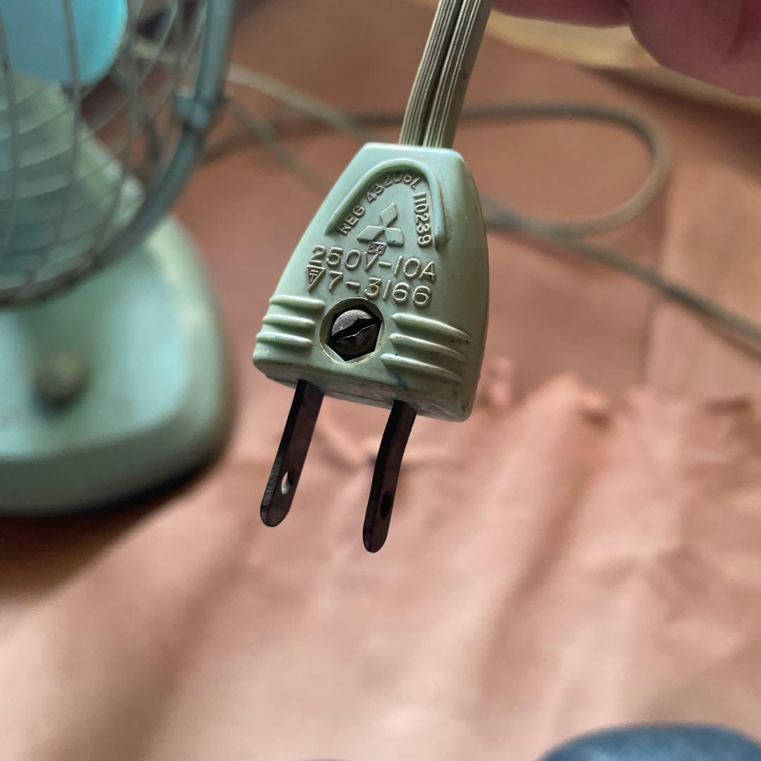大きな三菱アンティーク扇風機