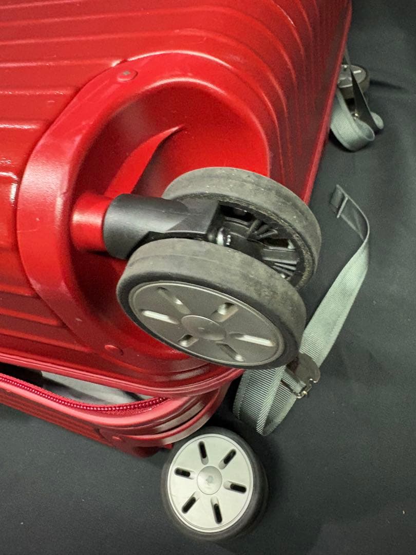 RIMOWA SALSA 82Lスーツケース リモワ レッド 4輪 廃盤 キャリ