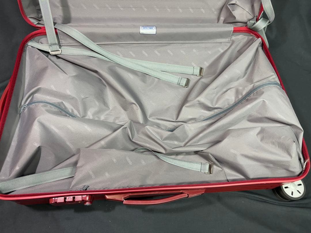 RIMOWA SALSA 82Lスーツケース リモワ レッド 4輪 廃盤 キャリ