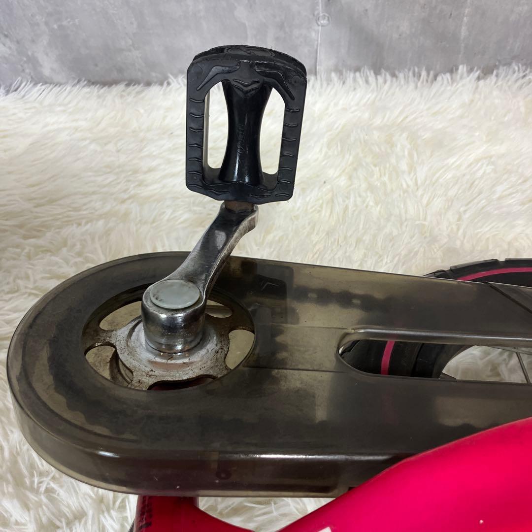 へんしんバイク 12インチ ピンク スタンド付き