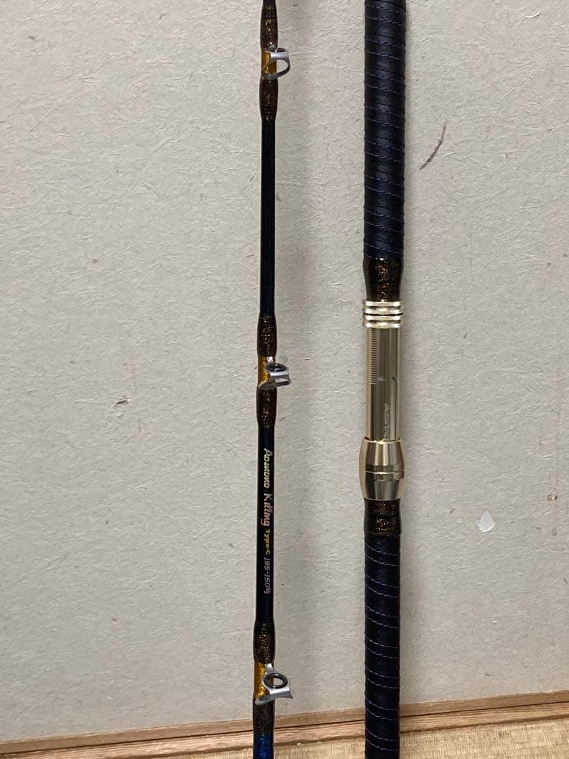 青物キリング TypeC 195-200号 ※2回使用 楽天市場】おり釣具 船竿 青物