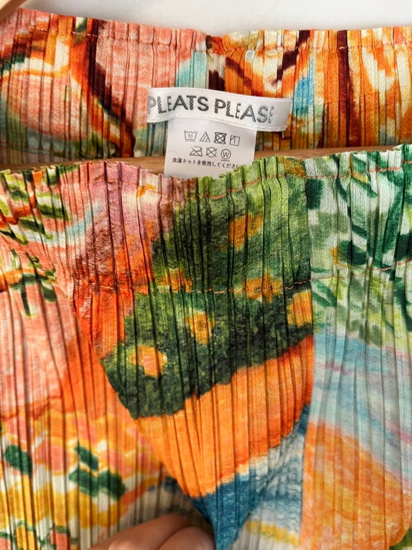 三宅一生ISSEY MIYAKE プリーツプリーズ　プロムナード　パンツ3