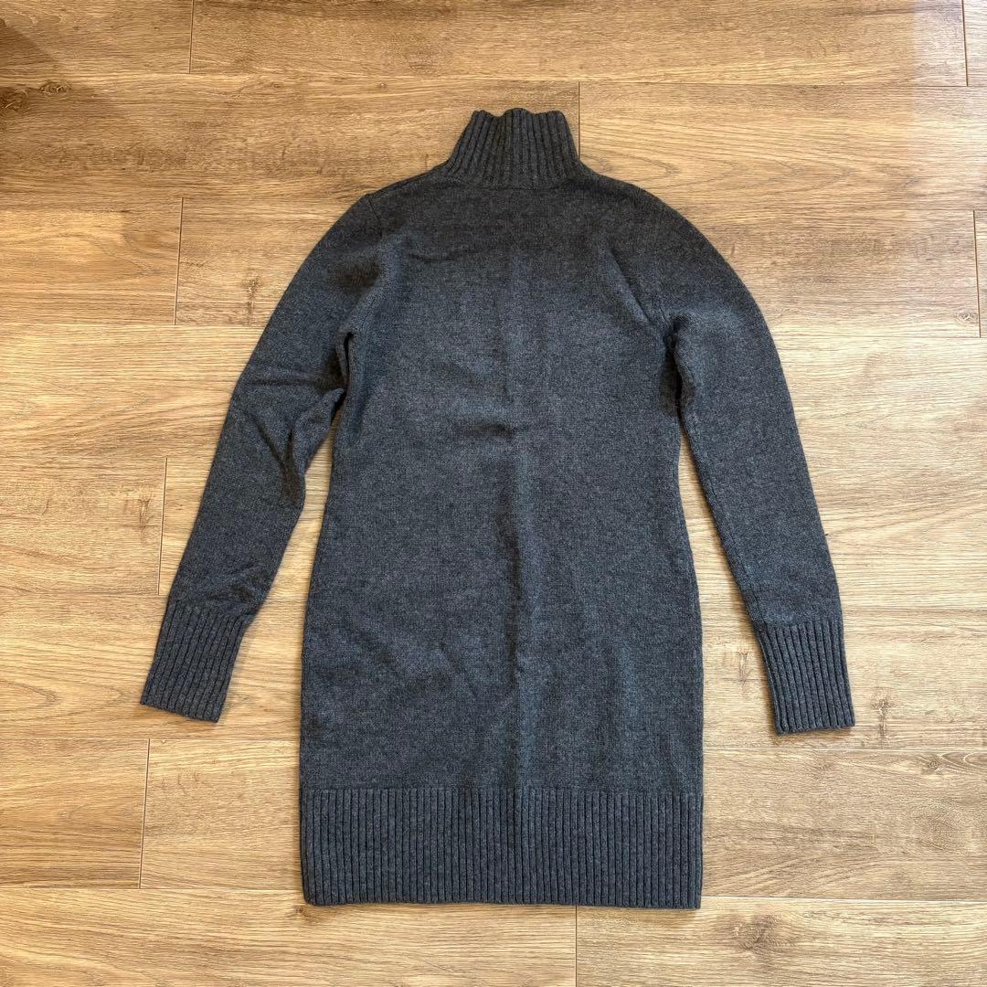 ワンピース yoBIOTOP wool cashmere turtle knit dress