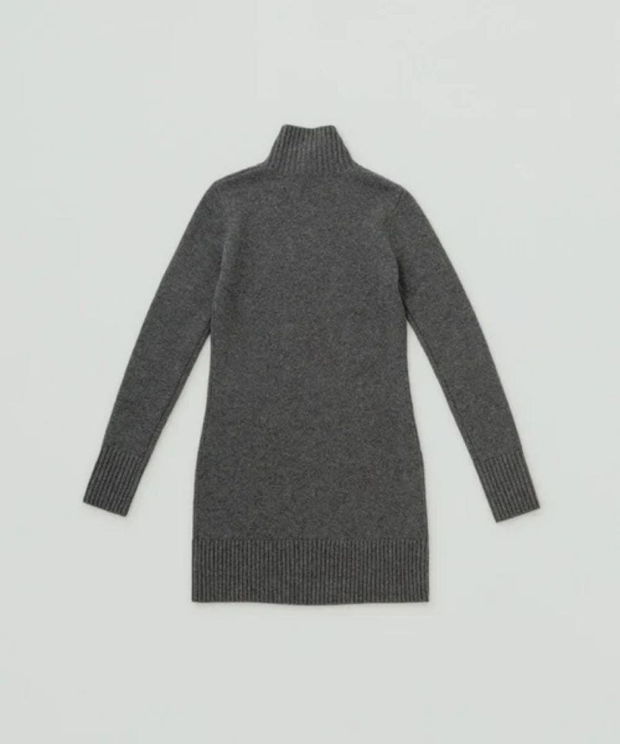 ワンピース yoBIOTOP wool cashmere turtle knit dress