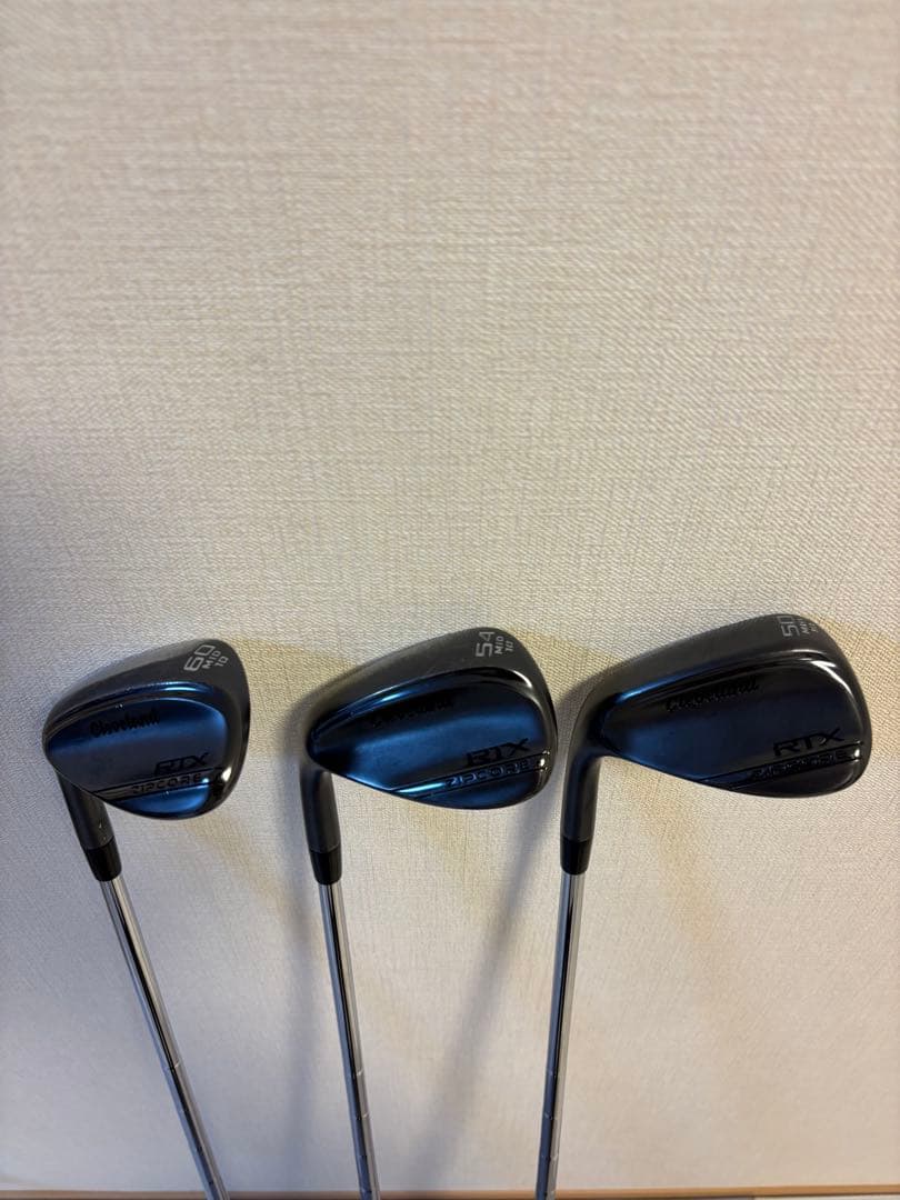 RTX ZIPCORE クリーブランド ウエッジ 3本セット　レフティ