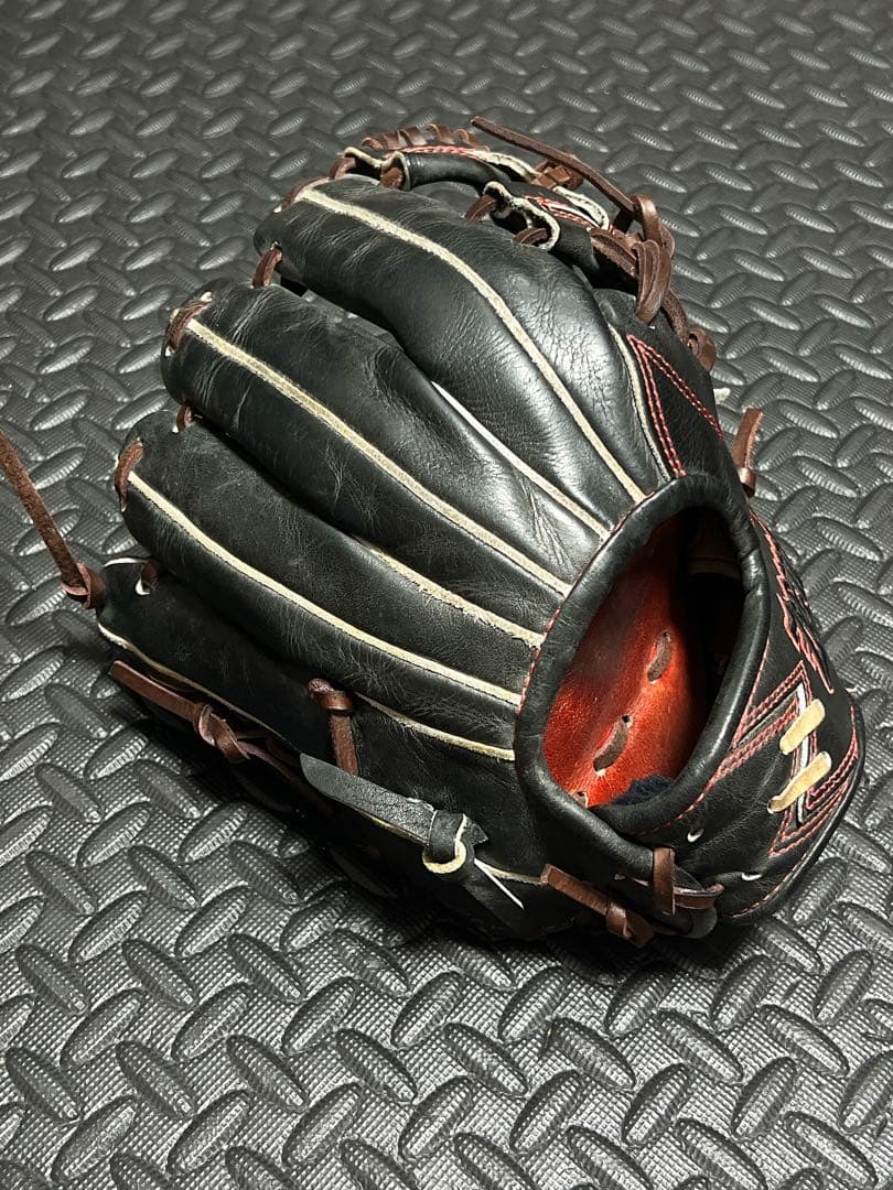 日本製 数量限定モデル Zeems ジームス 軟式 内野手用 グローブ 三方親