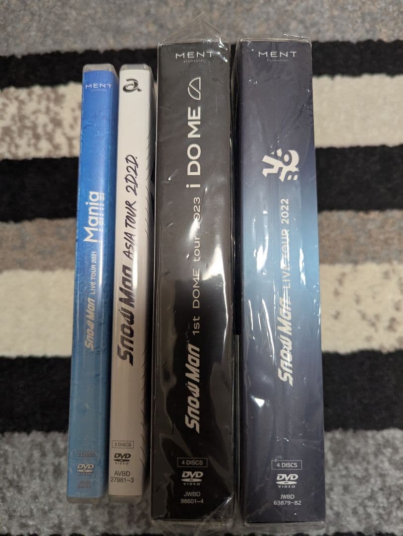 Snow Man ライブDVDセット まとめ売り【中古品】 - メルカリ
