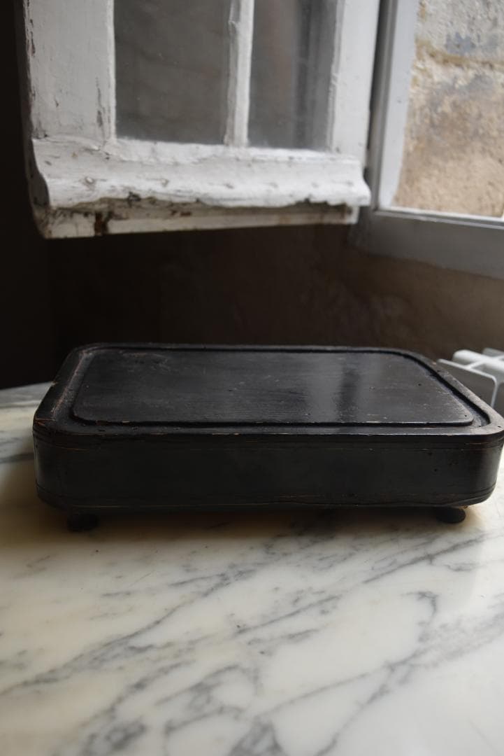 フランス19世紀　ガラスドーム台座　N3　アンティーク