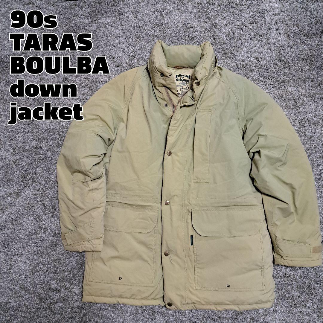 90s 】タラスブルバ ゴアテックス ダウンジャケット 色褪せ感 ベージュ