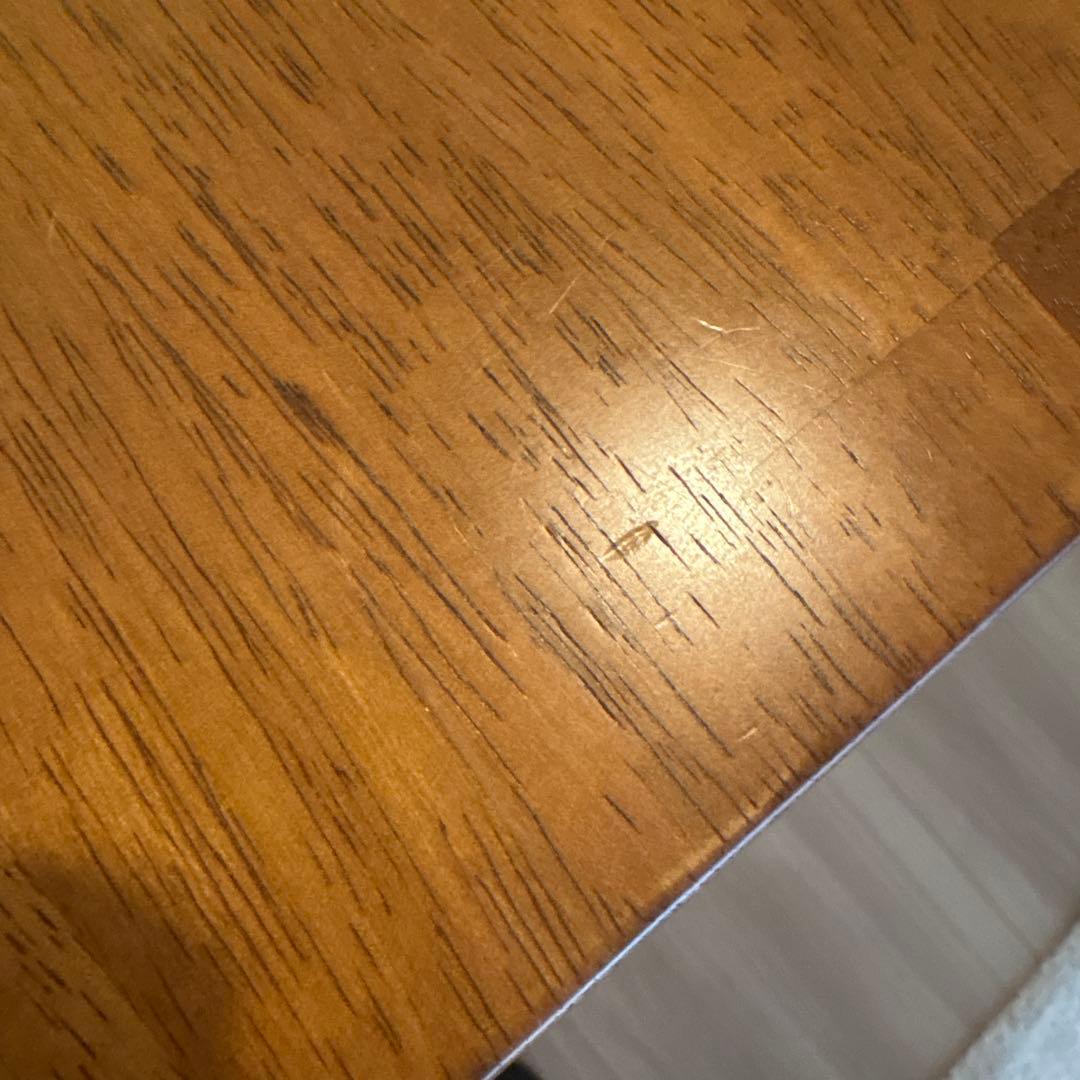 THE TABLE ラバーウッドチークブラウンkanademono