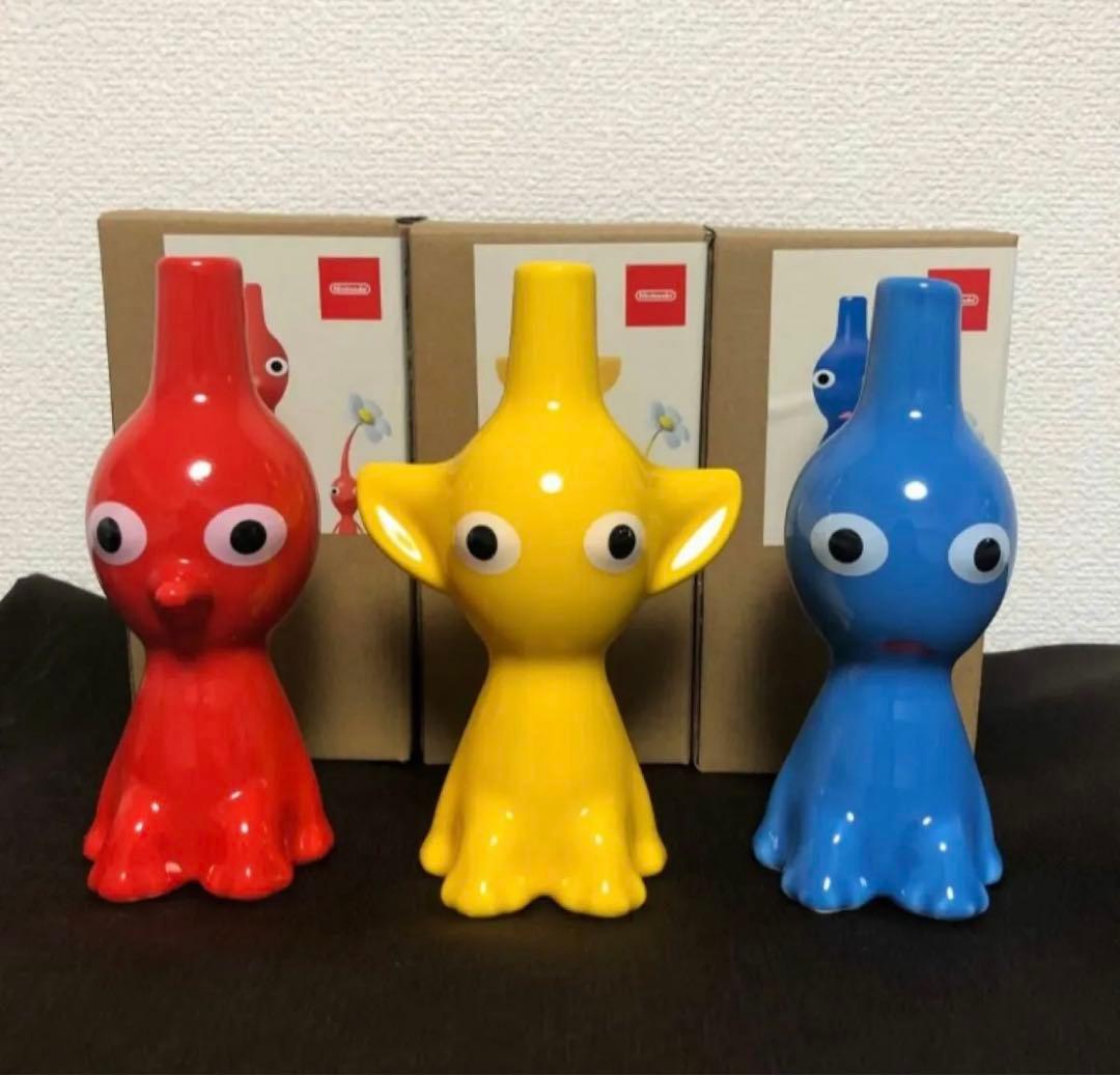 新品】一輪挿し ピクミン 3色セット 花瓶 - メルカリ