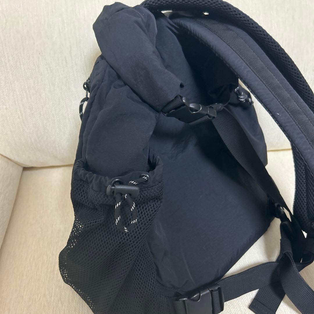 【emmi×MEGALOS】撥水マルチパーパスバックパック　ブラック