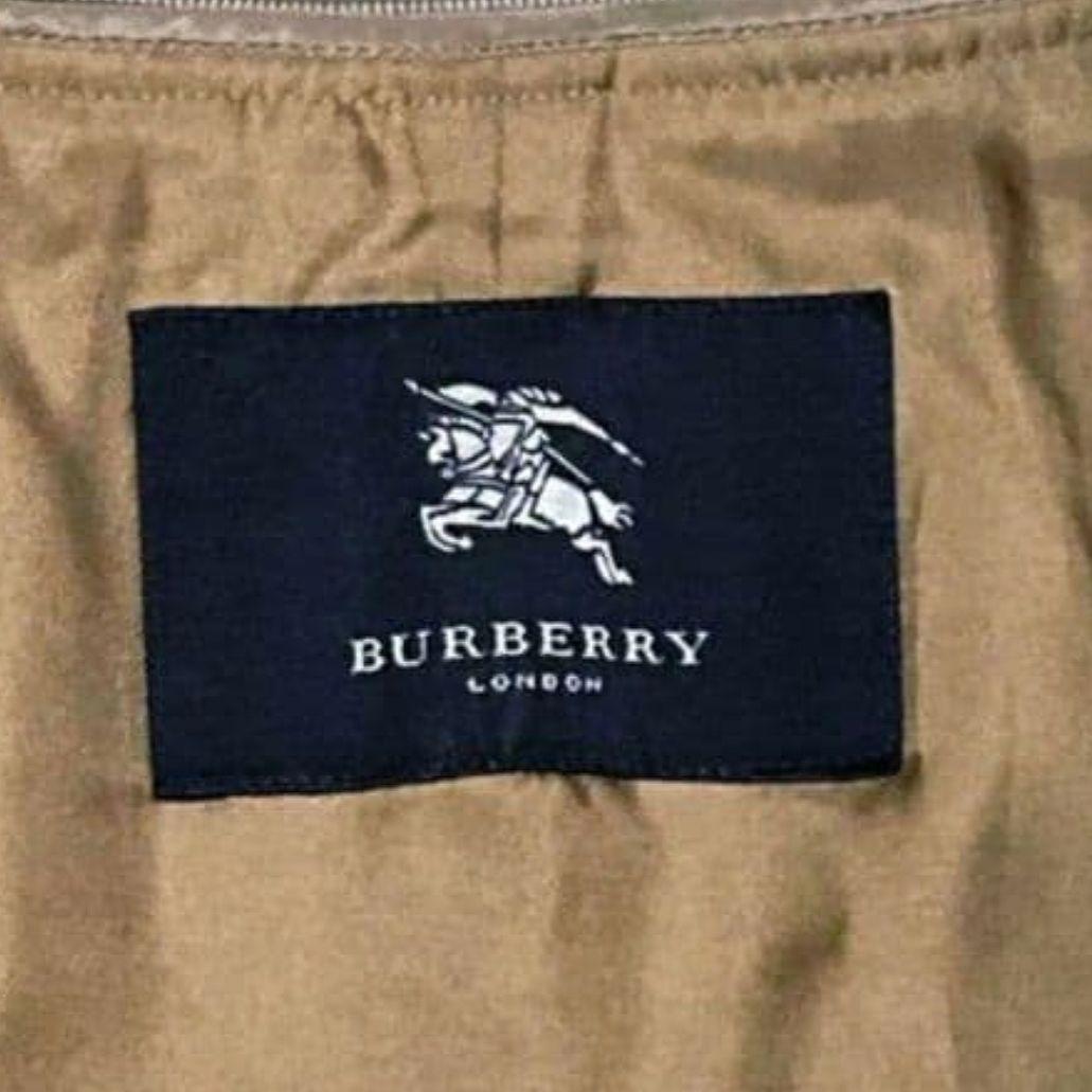 Burberry London ステンカラーコート ノバチェック柄 ライナー付