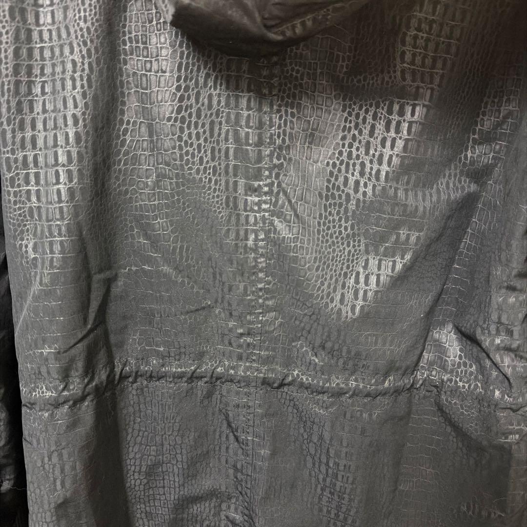 トルネードマート　クロコ型押しraccoon dogファーロングコート