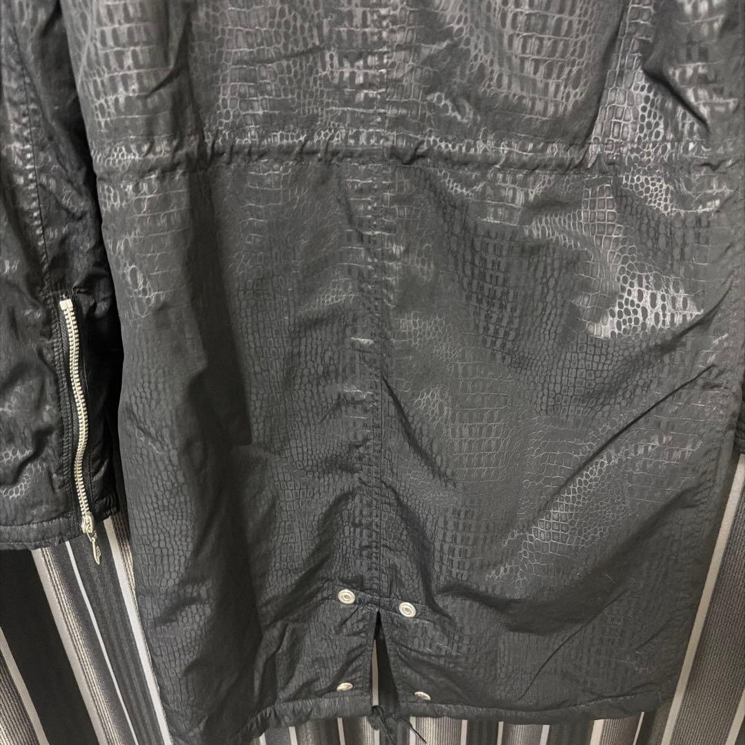 トルネードマート　クロコ型押しraccoon dogファーロングコート