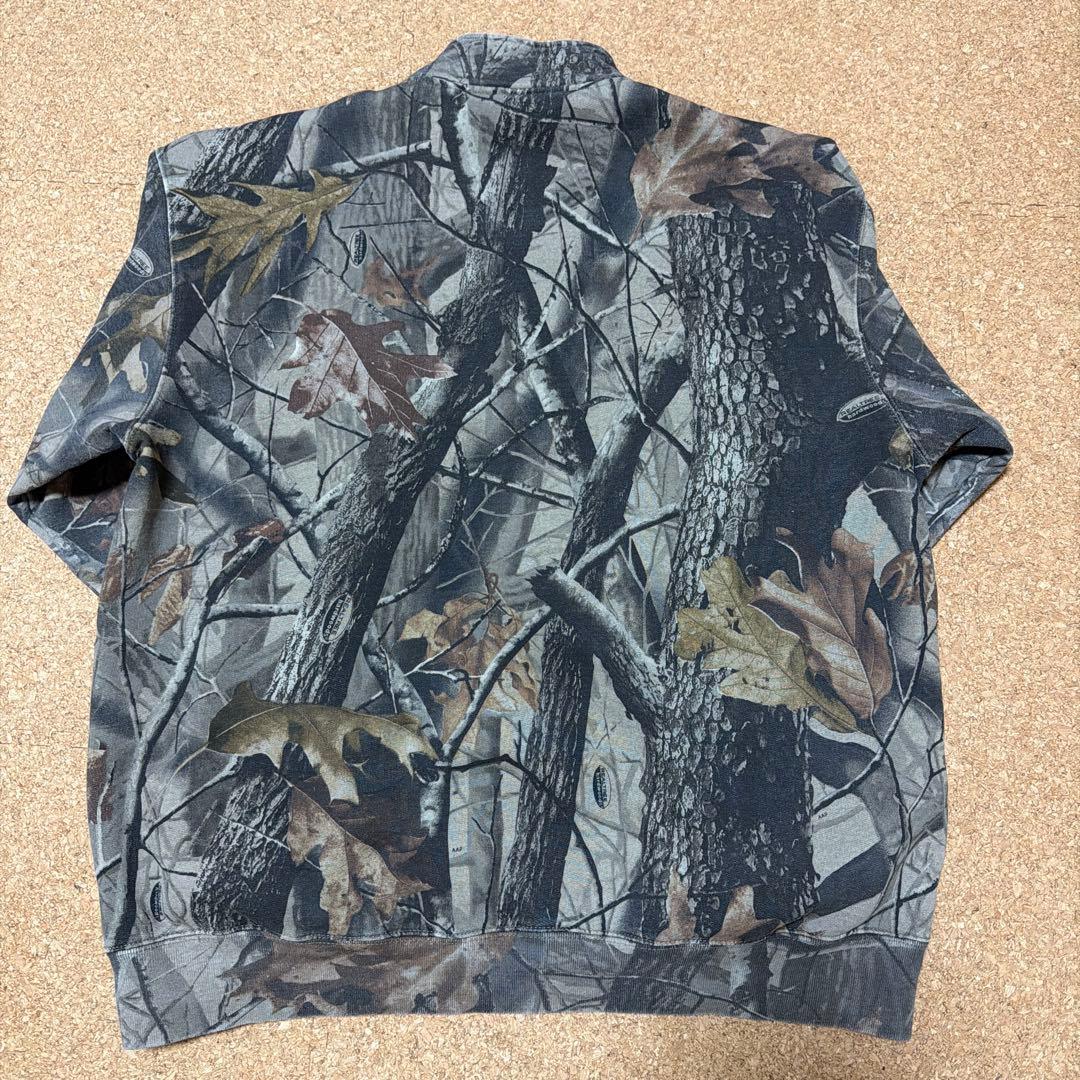 Supreme Half Zip Pullover ツリー柄