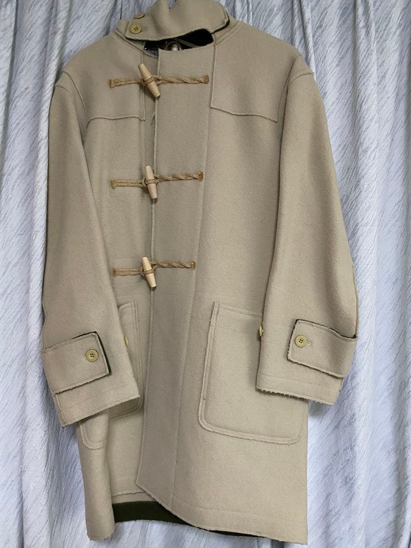 N.HOOLYWOOD×GLOVERALL ダッフルコート アイボリー