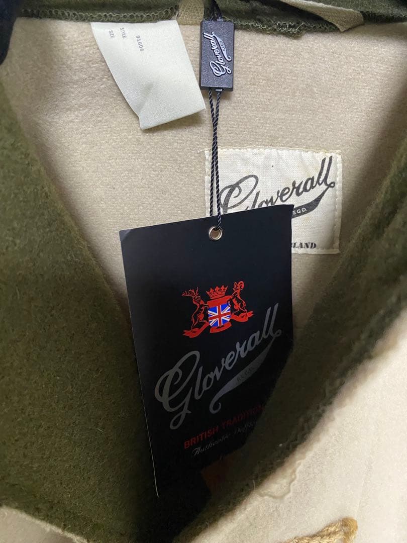 N.HOOLYWOOD×GLOVERALL ダッフルコート アイボリー