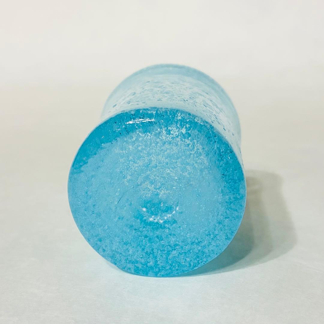 横山秀樹　グラス　吹きガラス　泡