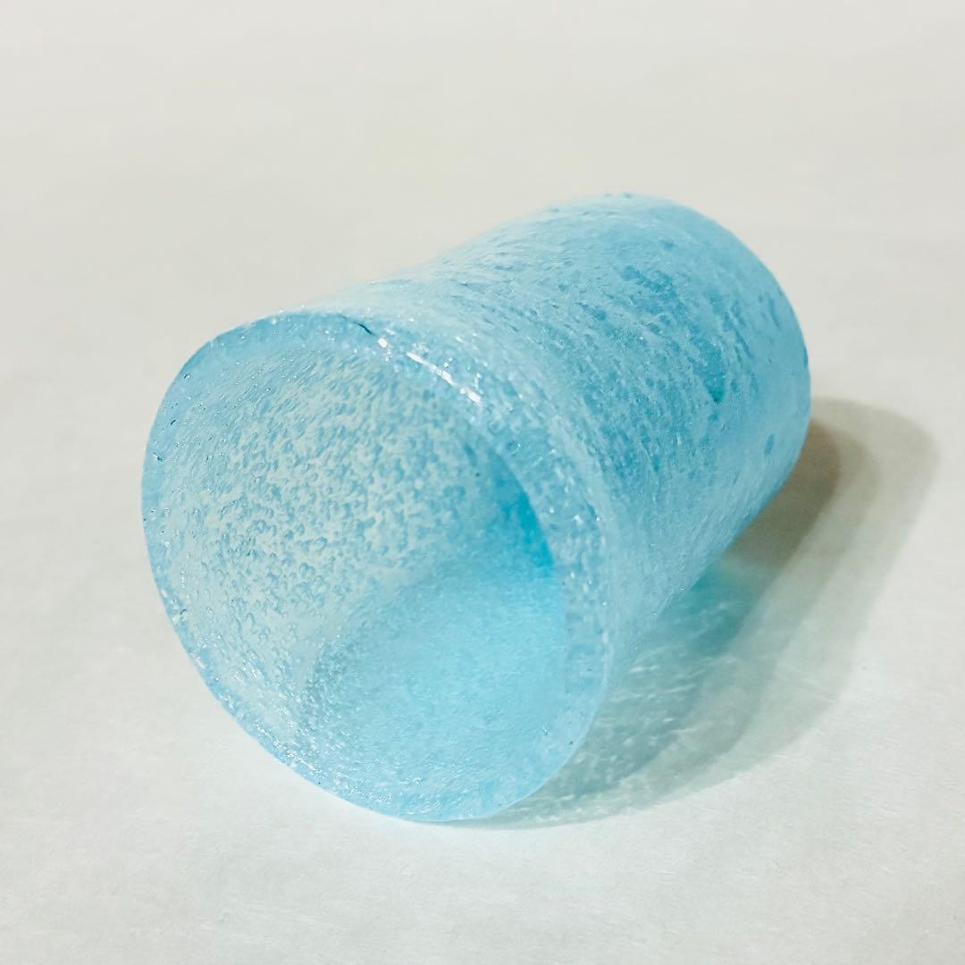 横山秀樹　グラス　吹きガラス　泡