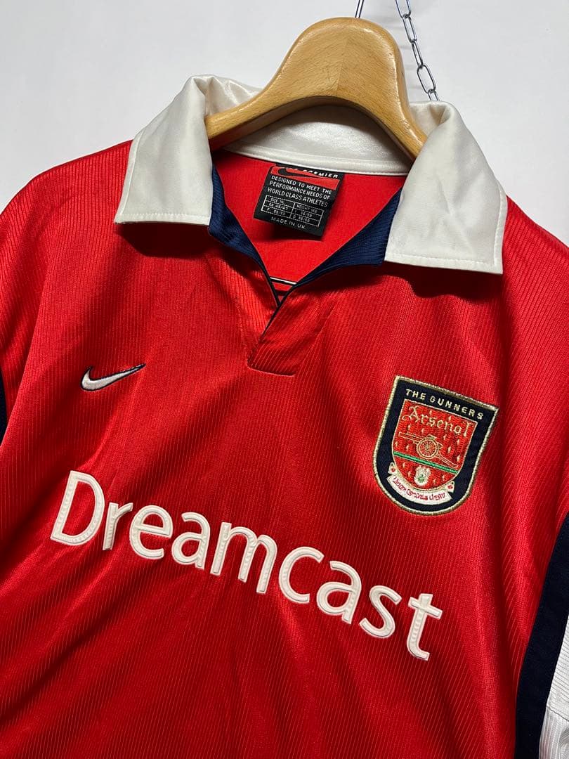 希少 ナイキ 90's アーセナル ホーム ユニホーム ドリームキャスト XL
