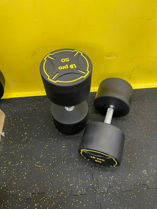 TPUダンベル　37.5kg 2個