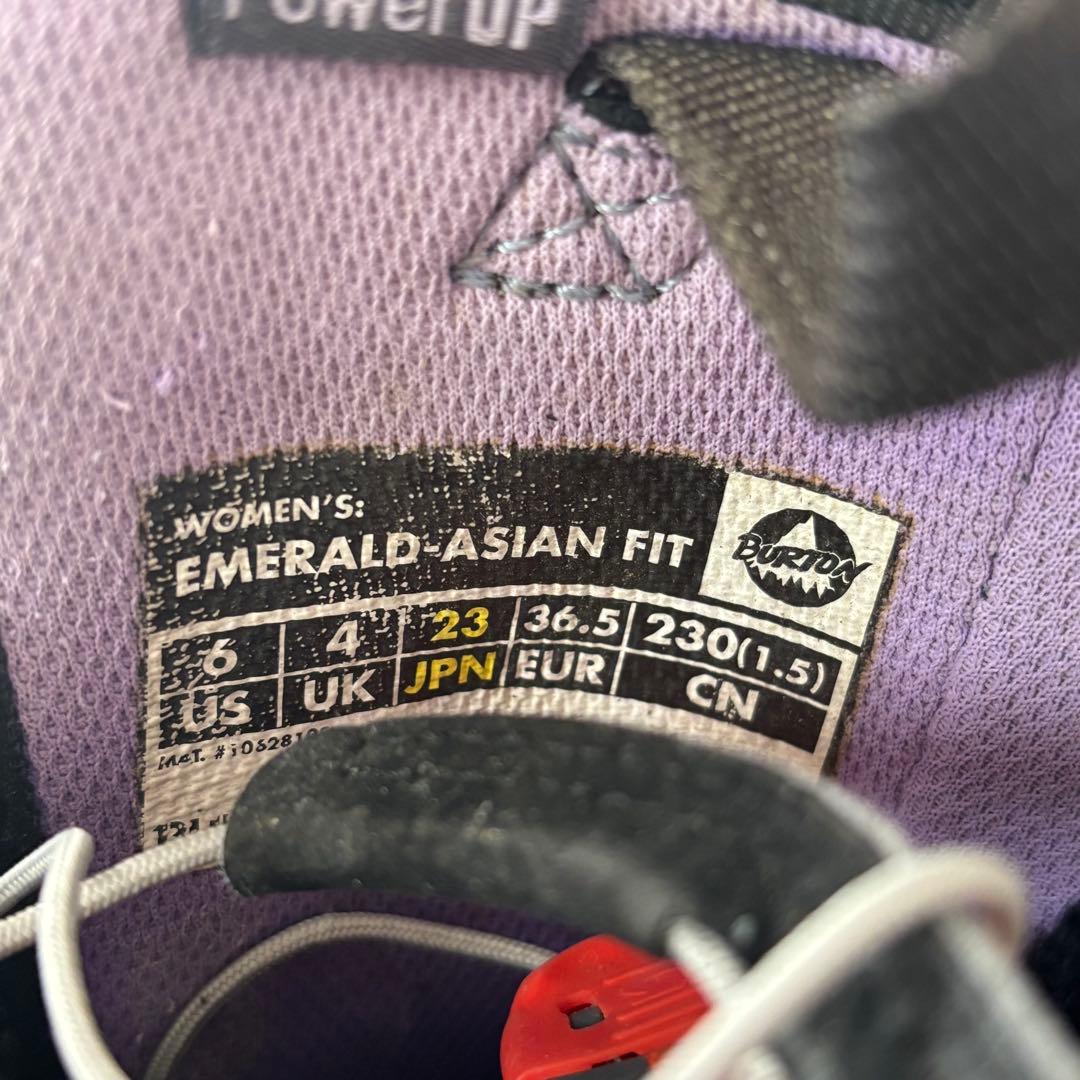 スノーボード ブーツ BURTON EMERALD ASIAN FIT23cm