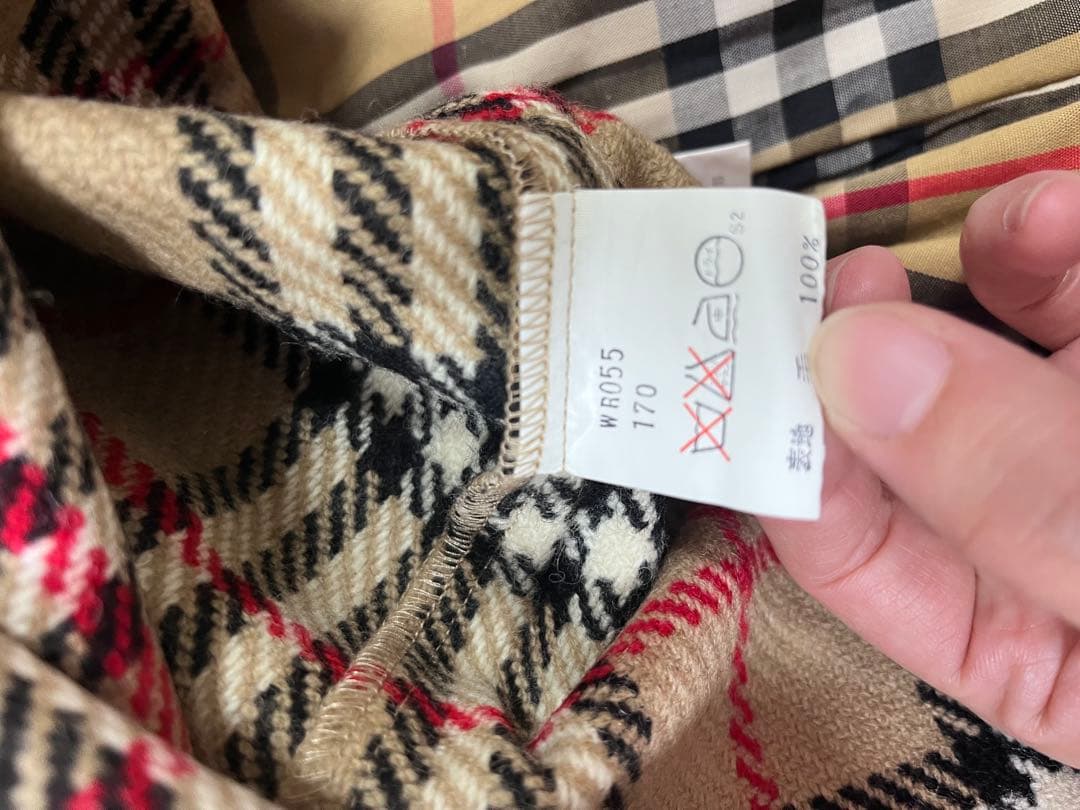 BURBERRY ステンカラーコート ベージュ　極美品