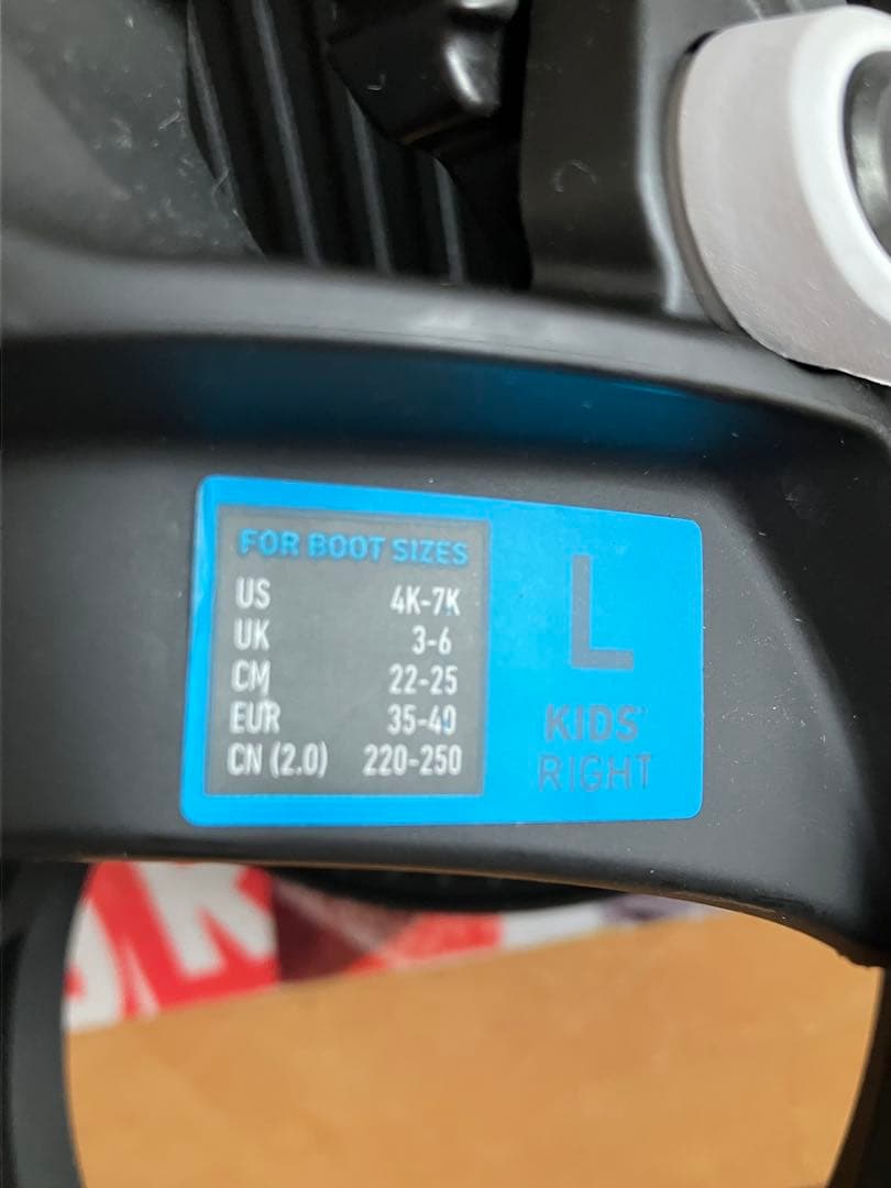 BURTON step onビンディング キッズLサイズ(4K-7K対応)