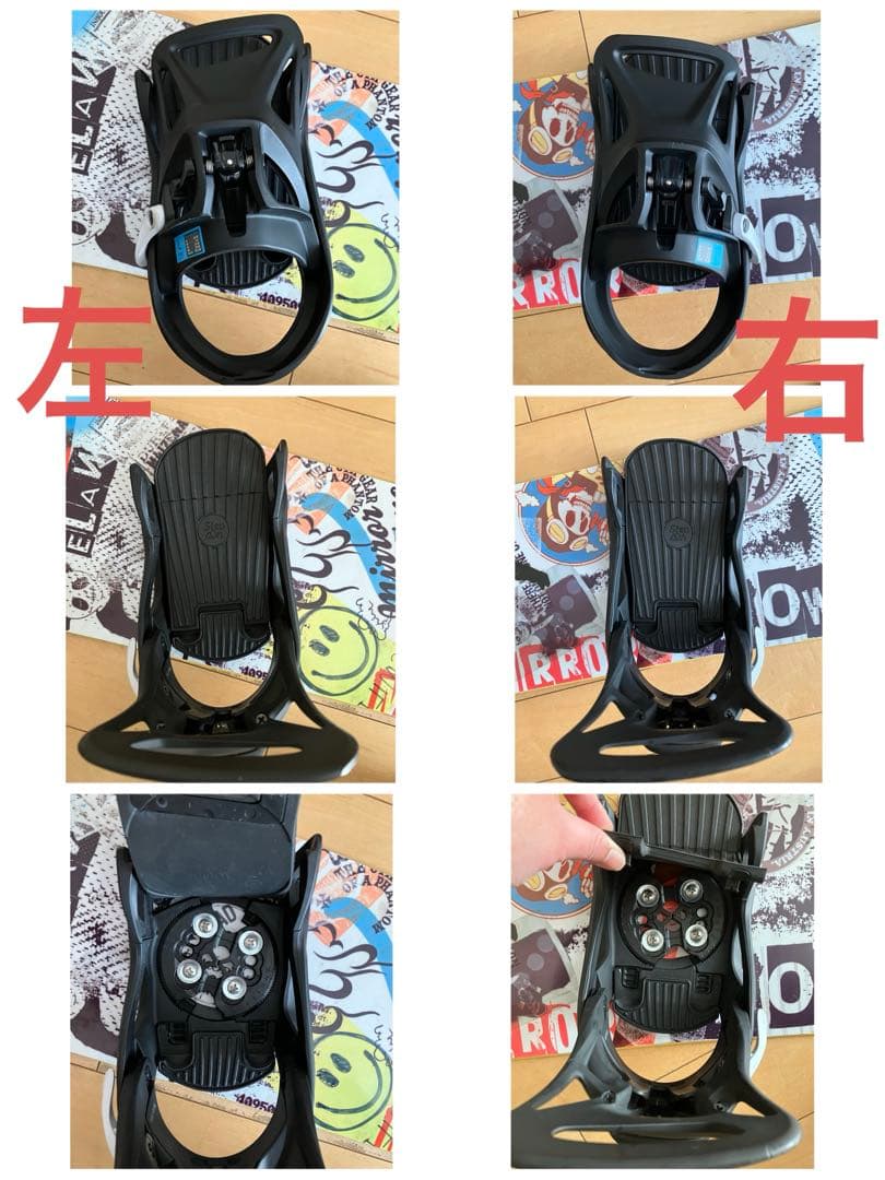 BURTON step onビンディング キッズLサイズ(4K-7K対応)