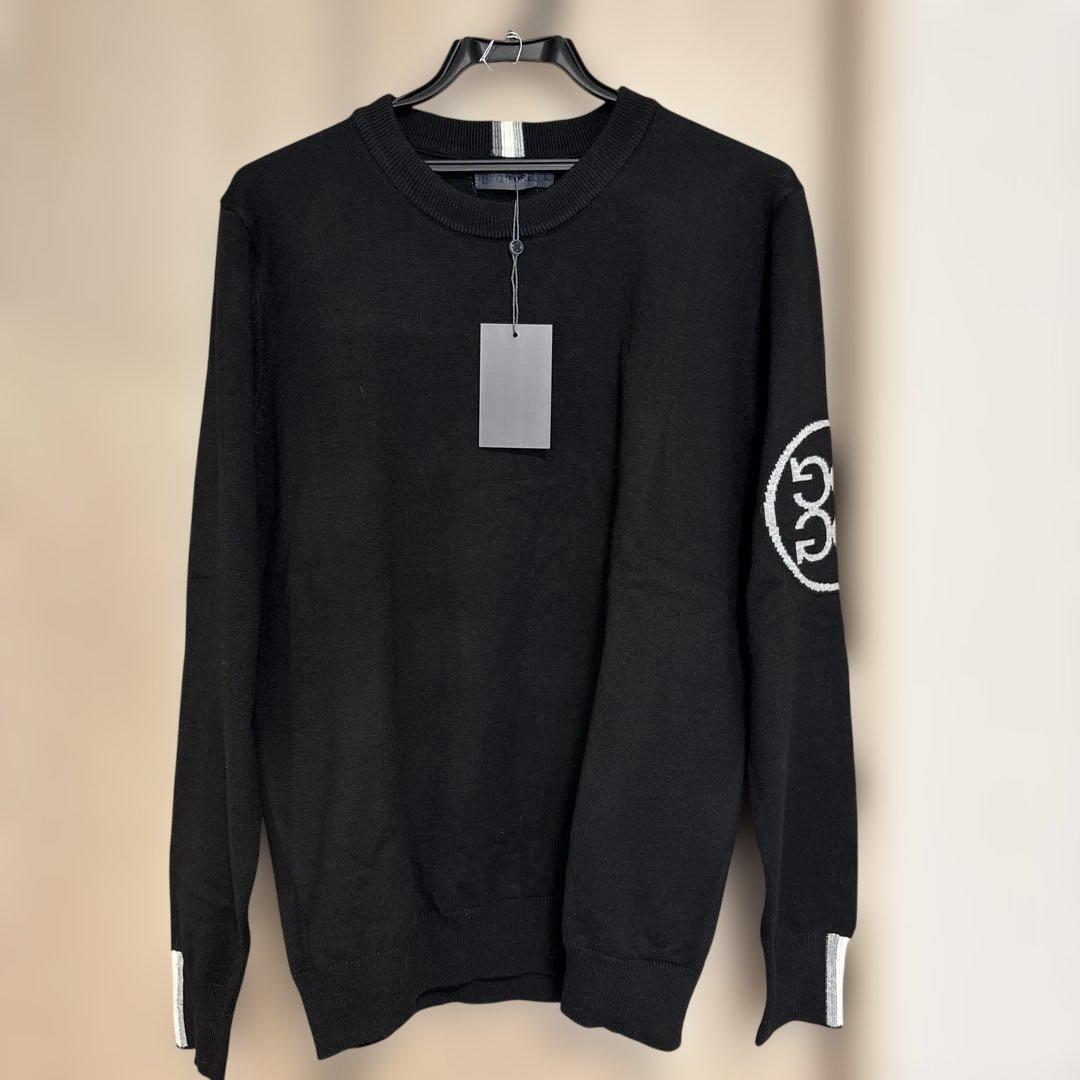 G/FORE ブラック クルーネックセーター - メルカリ