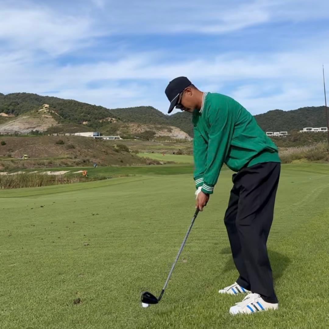 アディダス ゴルフ ローリング リンクス 79 チノ パンツ 黒 ウェア