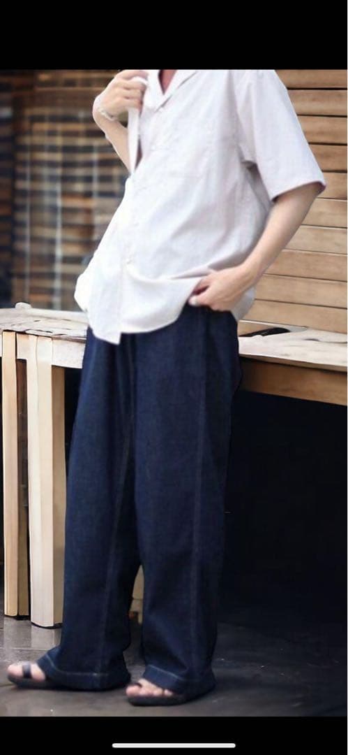 Graphpaper ワイド デニムバギーパンツ 2021SS 値下げ可