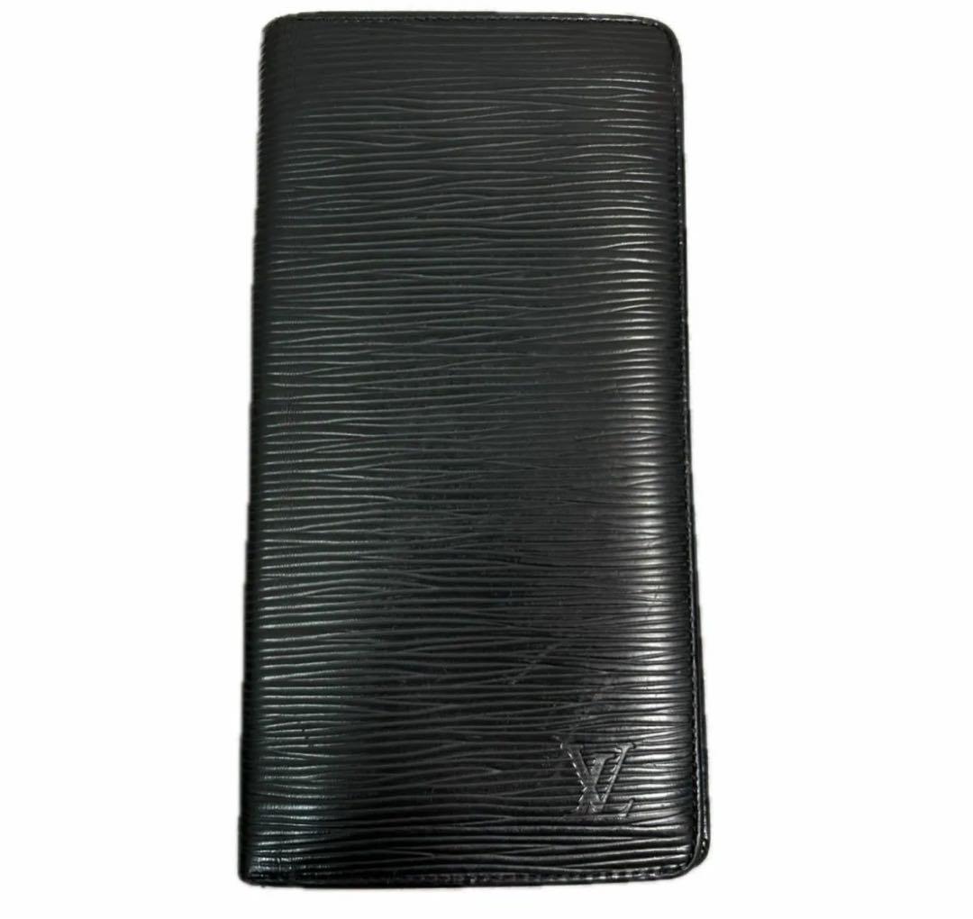 Louis Vuitton 長財布 黒 レザー