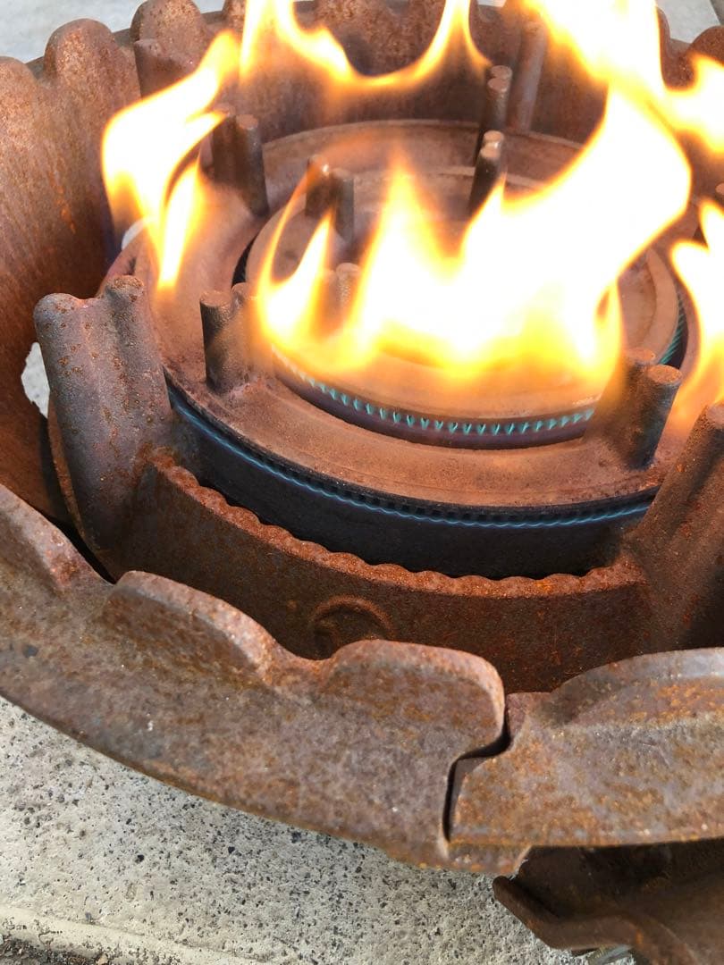 鋳物コンロ LPガス(E45)