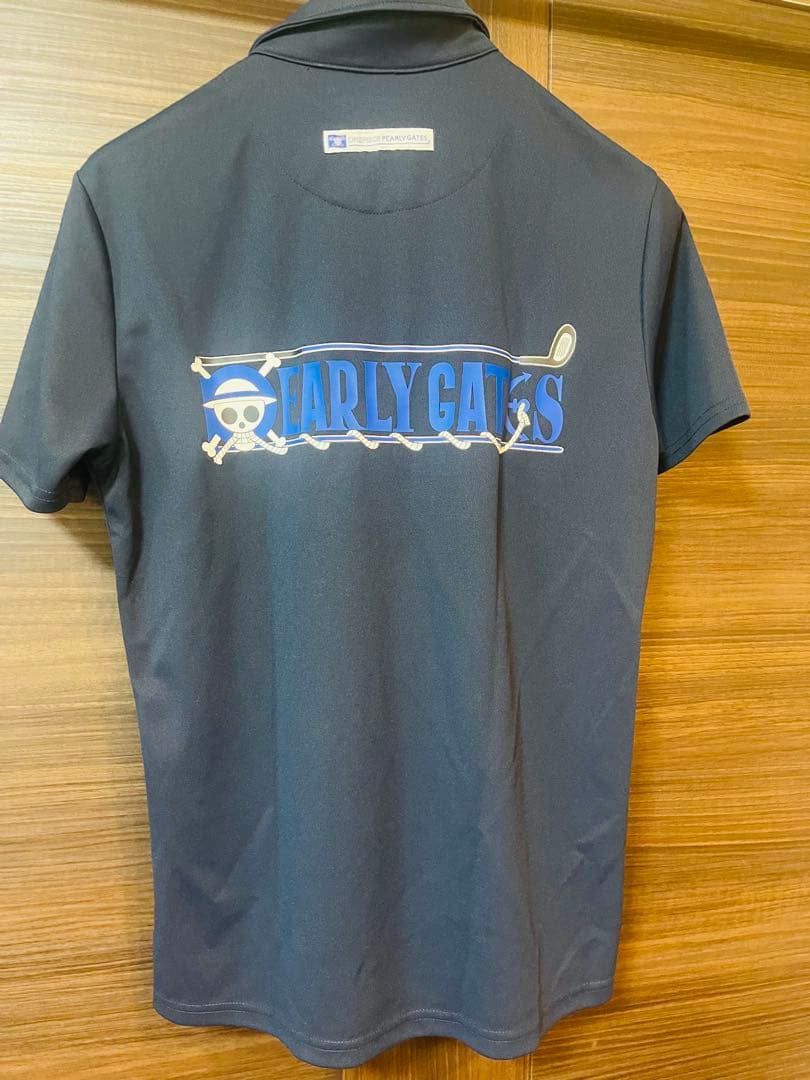 激レア　PEARLY GATES ×ワンピース　ネイビー ポロシャツ サイズ5