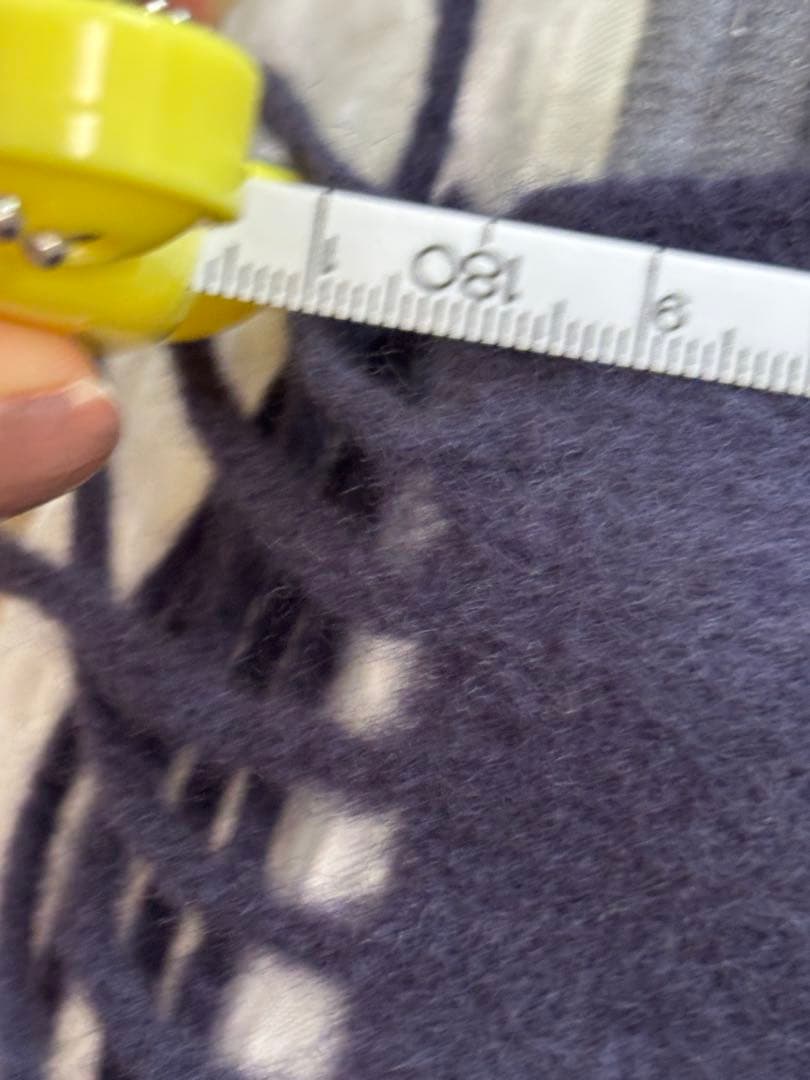 【セオリー】カシミヤ100％ 大判ストール マフラー ネイビー