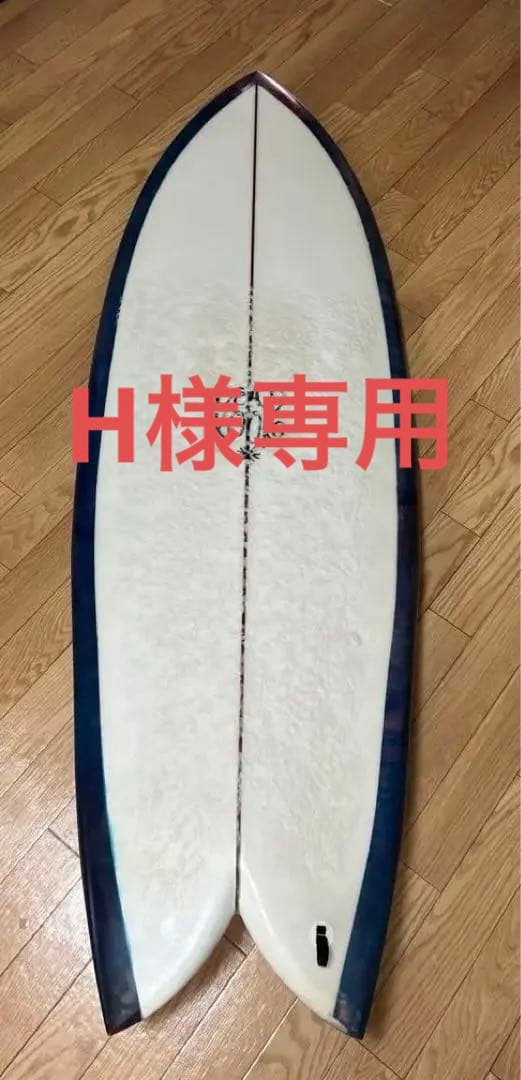 DEADKOOKS ショートボード twinfish 5'5