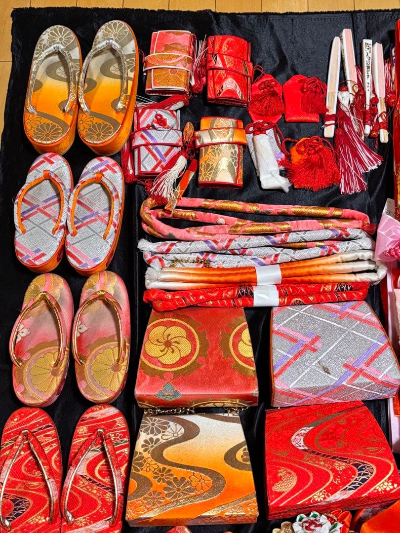 七五三女の子5歳　着物小物まとめ売り