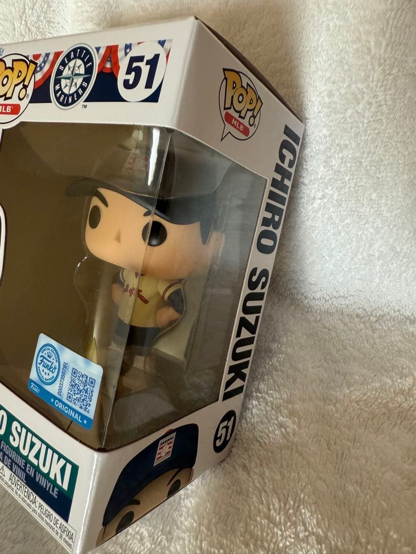 球場限定　マリナーズ　イチロー　野球殿堂　Funko POP ボブルヘッド