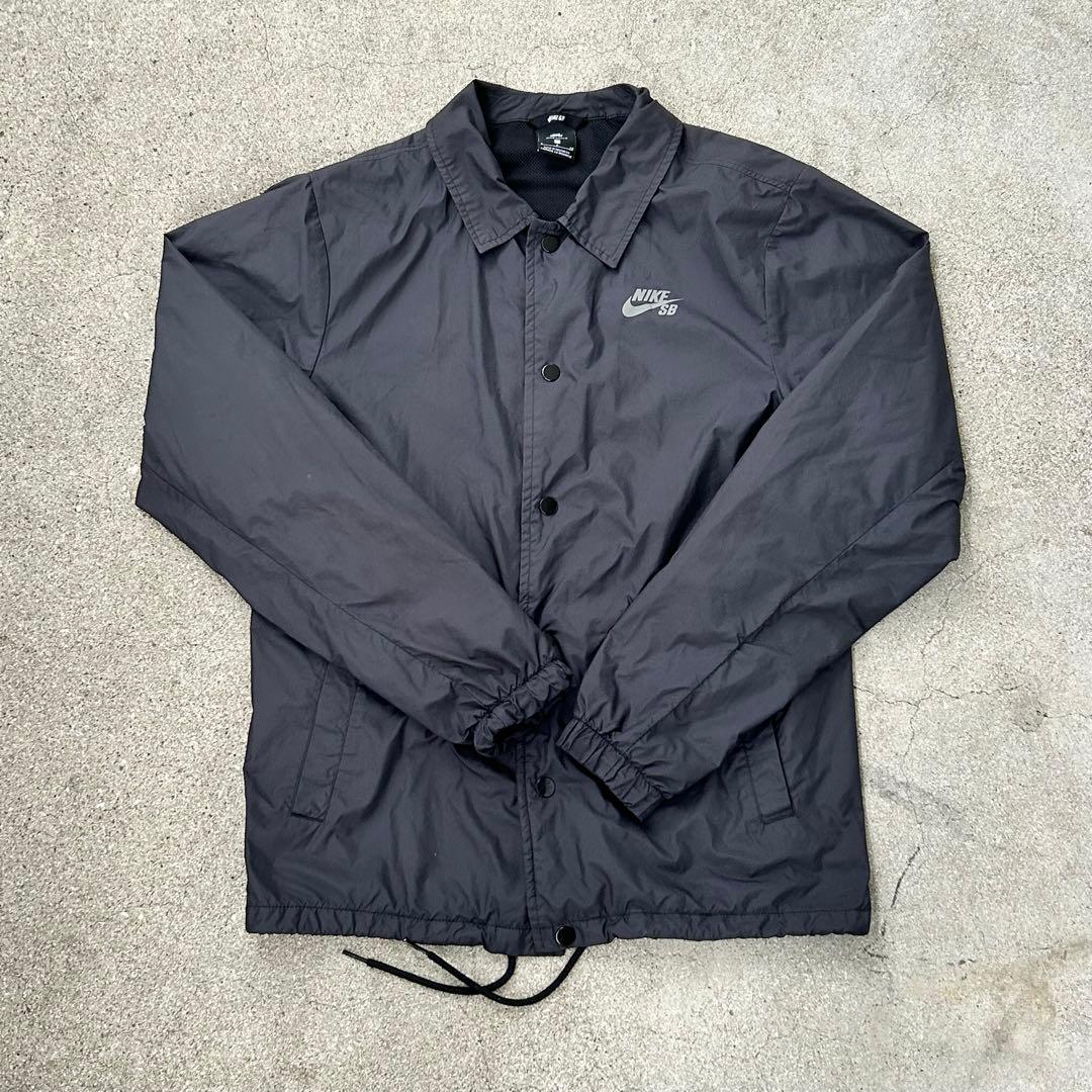Nike SB ナイロンジャケット コーチジャケット S ブラック - メルカリ