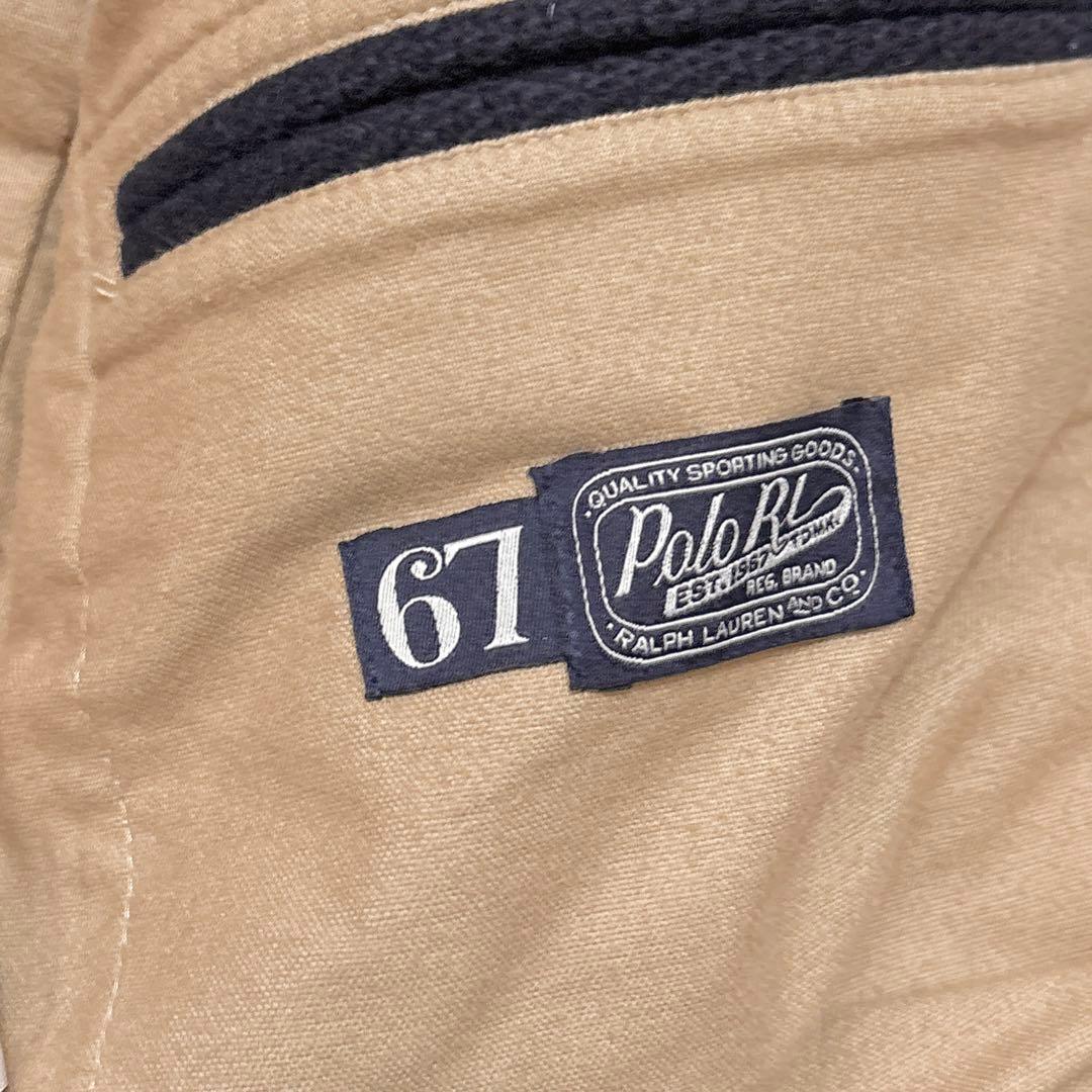 【美品】POLO RALPH LAUREN レターマンジャケット ワッペン 刺繍