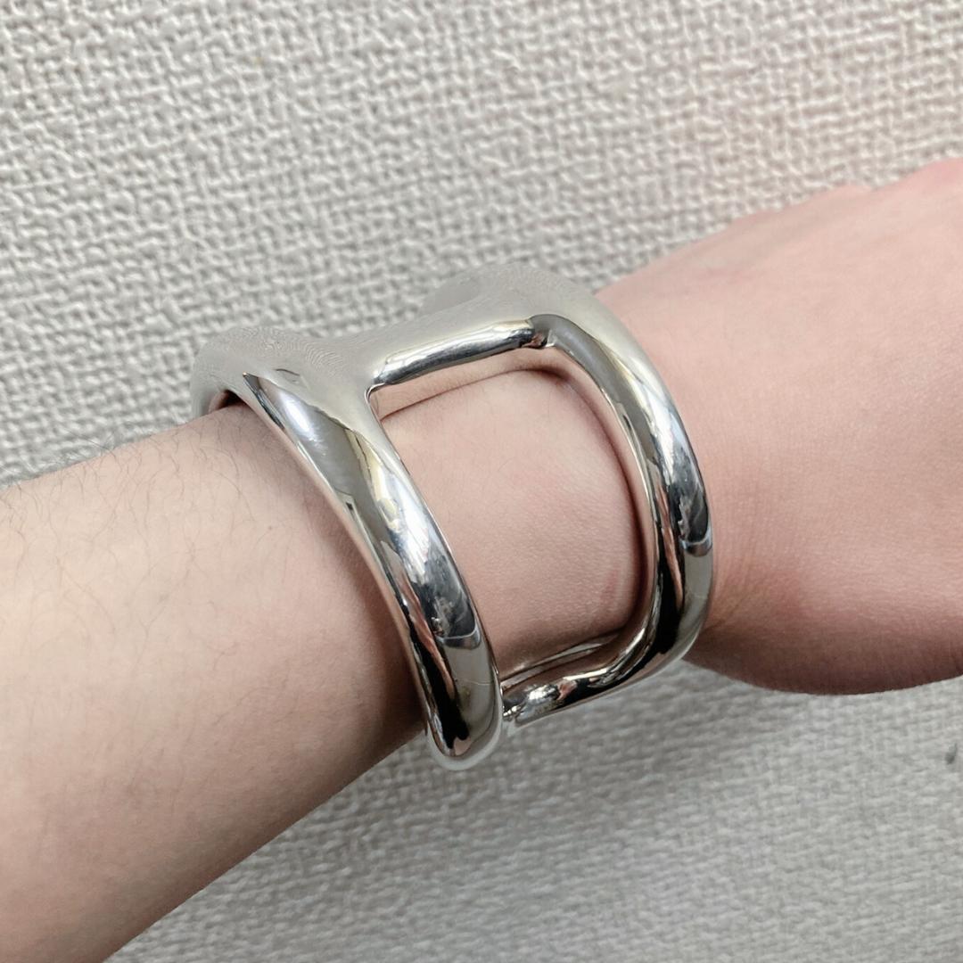 ❝極美品❞ エルメス オスモズ バングル Osmose ワイド ブレスレット