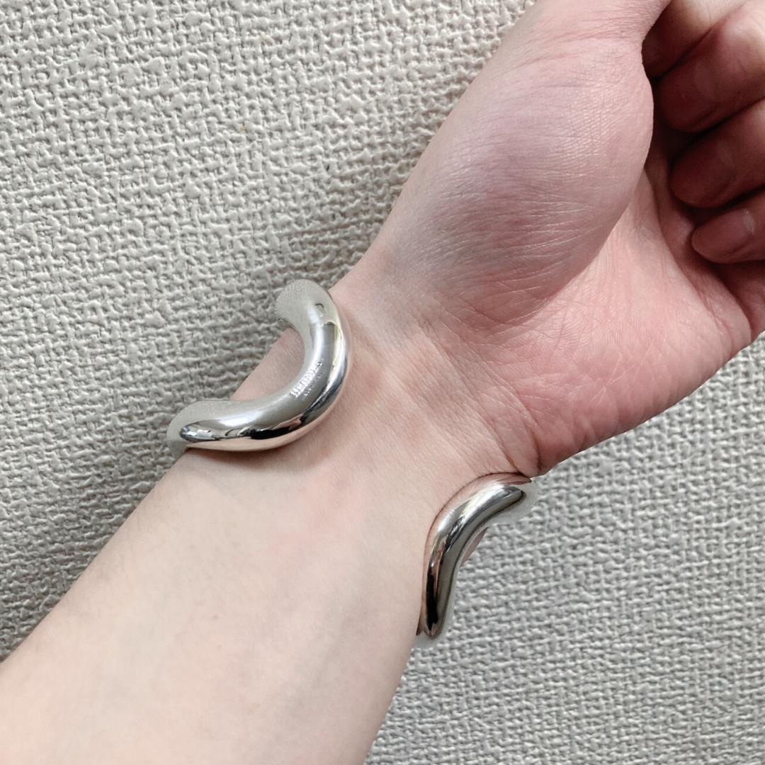 ❝極美品❞ エルメス オスモズ バングル Osmose ワイド ブレスレット
