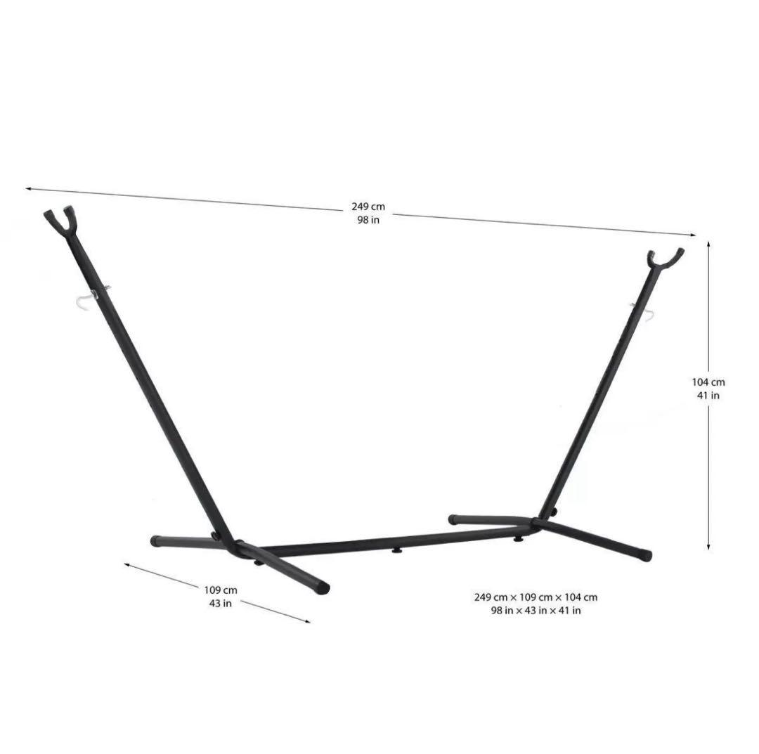 ビブレ 8フィート ハンモック&スタンド バイロン ベイ柄 新品未使用②