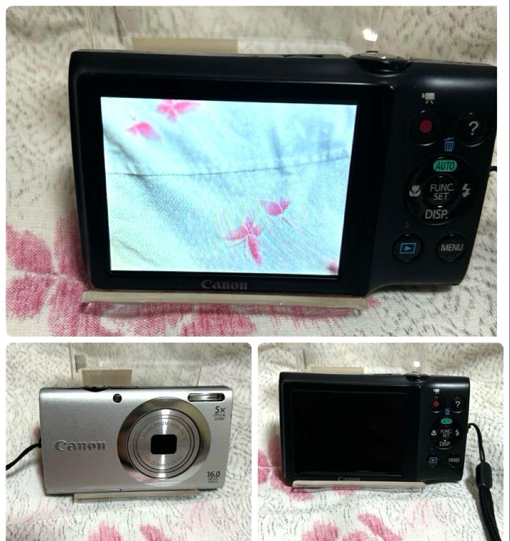 【送料込み】Canon デジカメ(PowerShot A2400 IS)動作品