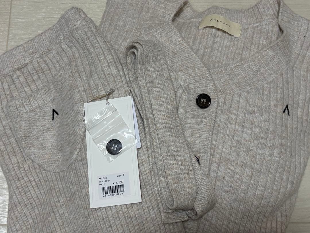 【正規品】Andmary Dahlia tunic set up beige