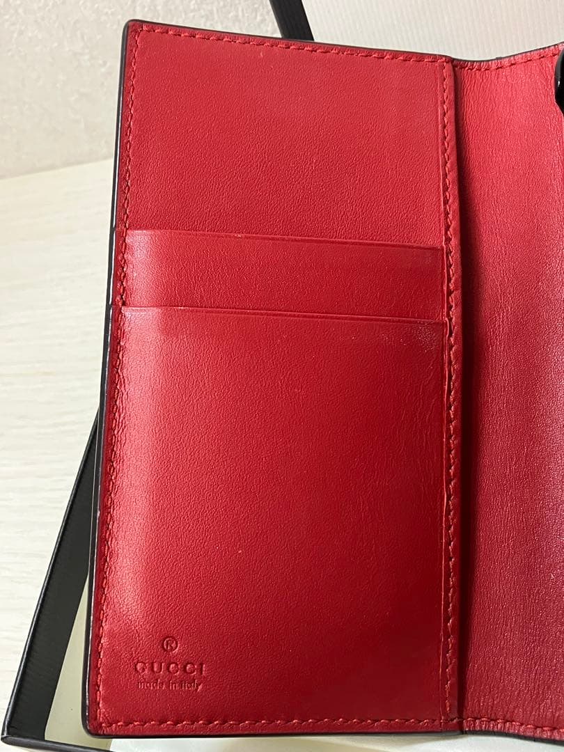 【希少】極美品　GUCCI グッチ　スマホケース　ミスティックキャット　猫